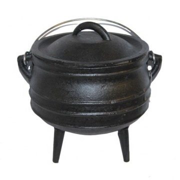 Vegetable Oil Cast Iron Three Legged Camping